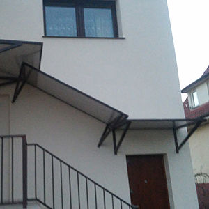 Dowolne daszki i zadaszenia ze stali nierdzewnej i stali czarnej