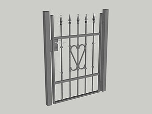 Wzór furtki, seria Classic, model C6