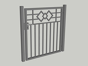 Wzór furtki, seria Modern, model M4