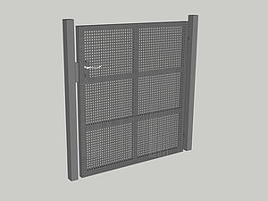 Wzór furtki, seria Private, model PV1