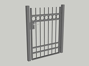 Wzór furtki, seria Classic, model C1