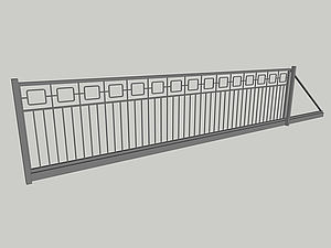 Wzór bramy przesuwnej, seria Premium, model PM2