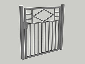 Wzór furtki, seria Modern, model M6