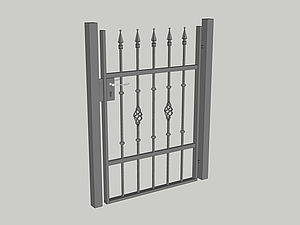 Wzór furtki, seria Classic, model C7