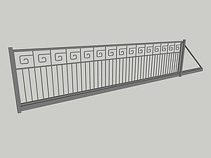 Wzór bramy przesuwnej, seria Premium, model PM1