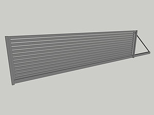 Wzór bramy przesuwnej, seria Private, model PV2