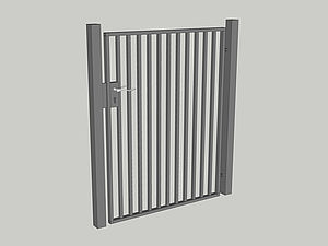 Wzór furtki, seria Basic, model B3